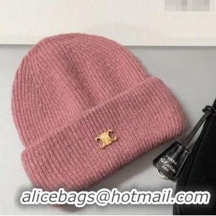 Discount Celine Knit Hat C010536 Pink 2023