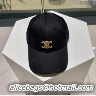 Inexpensive Celine Baseball Hat 021603 Black 2023