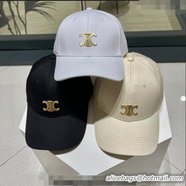 Unique Style Celine Baseball Hat 021603 White 2023