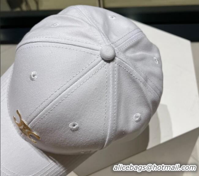 Unique Style Celine Baseball Hat 021603 White 2023