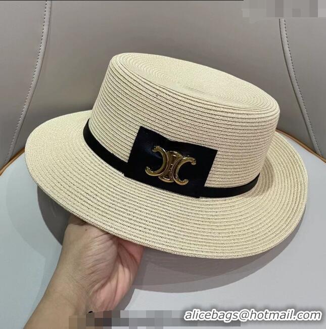 Classic Specials Celine Straw Hat 021621 Beige 2023