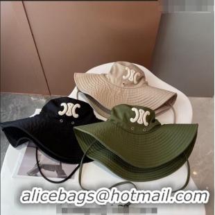 Pretty Style Celine Wide Brim Hat 021626 Green 2023