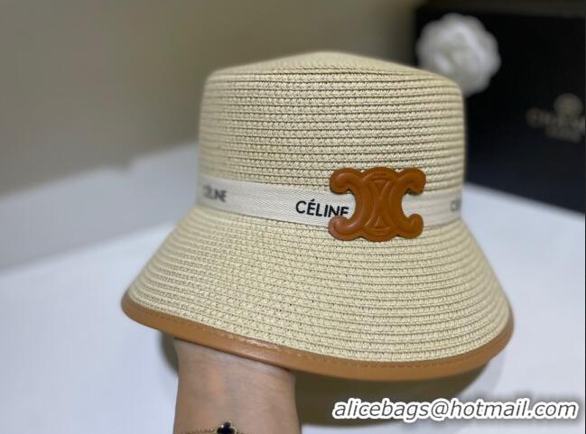 Top Grade Celine Straw Hat C22725 Beige 2023