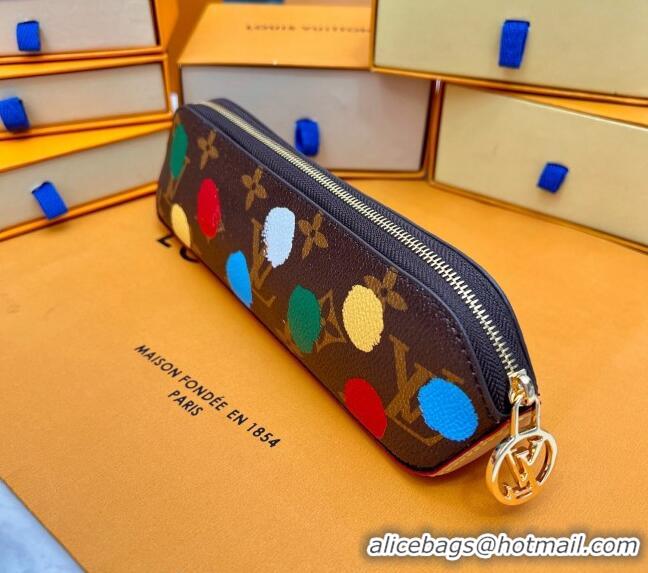 Well Crafted Louis Vuitton LV x YK Painted Dots Elizabeth Pencil Pouch LV4156 2023