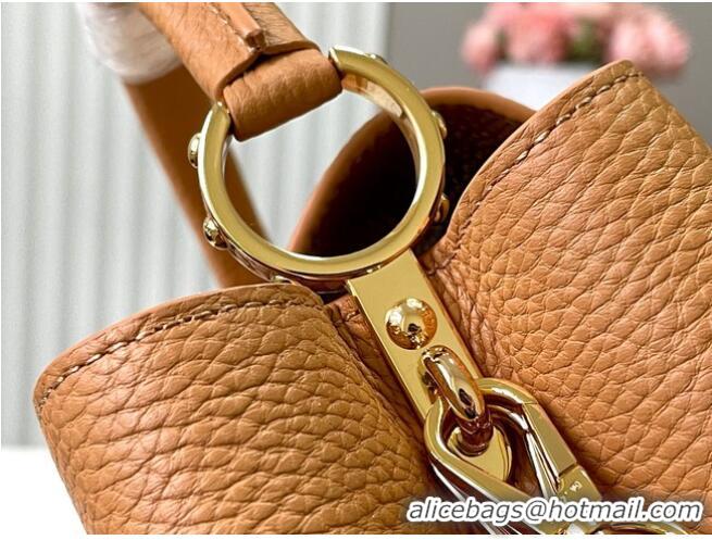 Best Price Louis Vuitton Capucines MM M21652 Hazelnut Brown