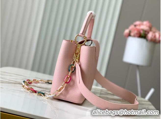 Super Quality Louis Vuitton Capucines MM M21652 pink