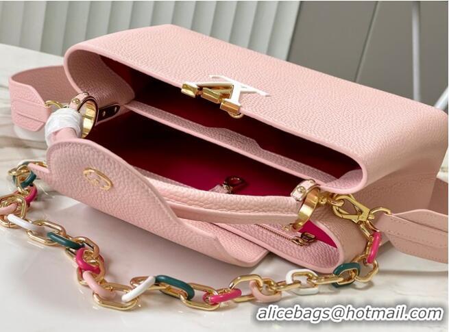 Super Quality Louis Vuitton Capucines MM M21652 pink