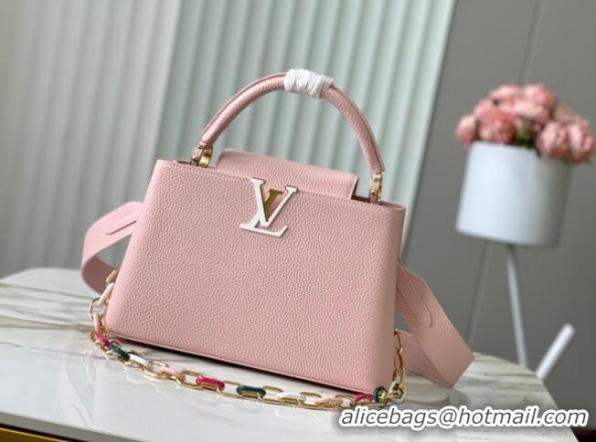 Super Quality Louis Vuitton Capucines MM M21652 pink