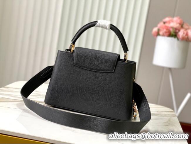 Inexpensive Louis Vuitton Capucines MM M21652 black