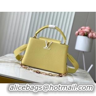 Buy Cheap Louis Vuitton Capucines MM M21652 yellow