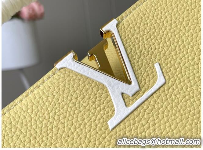 Buy Cheap Louis Vuitton Capucines MM M21652 yellow