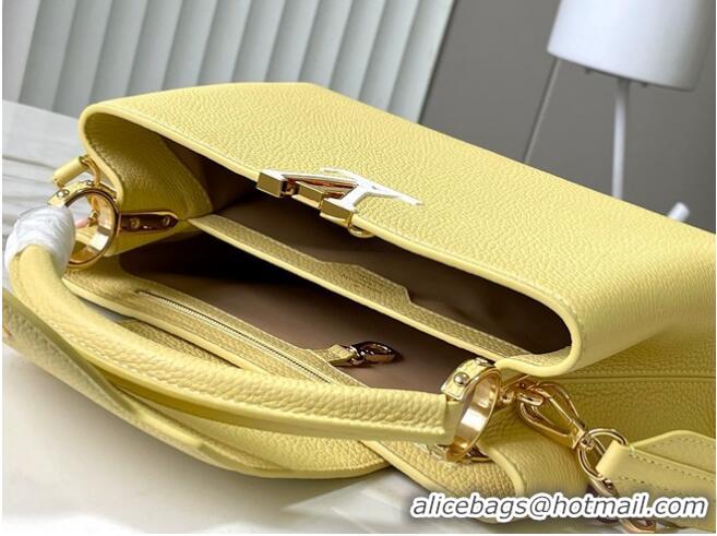 Buy Cheap Louis Vuitton Capucines MM M21652 yellow