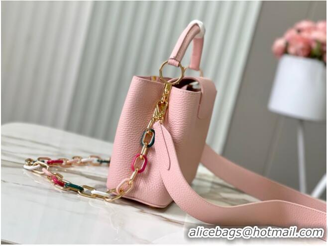 Buy Discount Louis Vuitton Capucines BB M21641 Jasmine Pink