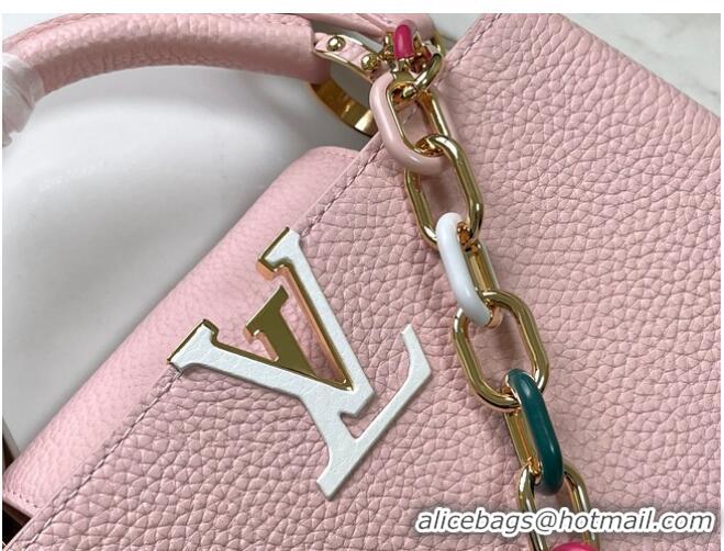 Buy Discount Louis Vuitton Capucines BB M21641 Jasmine Pink