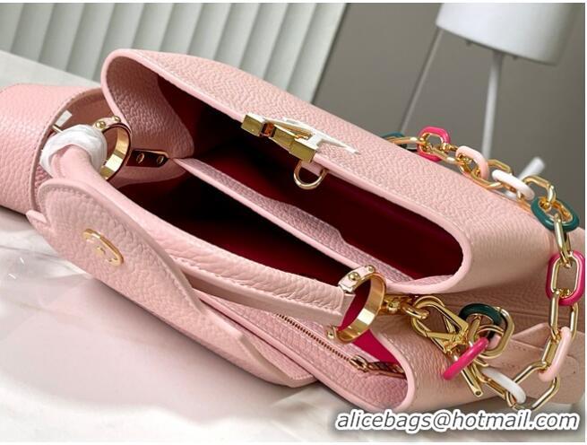 Buy Discount Louis Vuitton Capucines BB M21641 Jasmine Pink