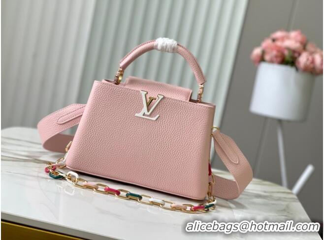 Buy Discount Louis Vuitton Capucines BB M21641 Jasmine Pink