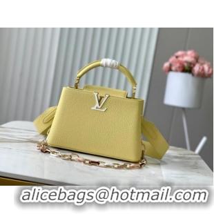 Top Quality Louis Vuitton Capucines BB M21641 yellow