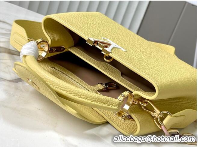 Top Quality Louis Vuitton Capucines BB M21641 yellow