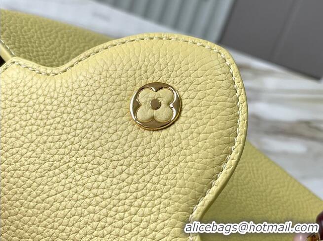 Top Quality Louis Vuitton Capucines BB M21641 yellow