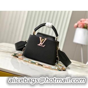 Most Popular Louis Vuitton Capucines Mini M21798 black