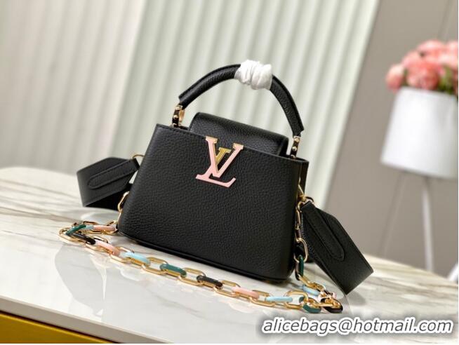 Most Popular Louis Vuitton Capucines Mini M21798 black