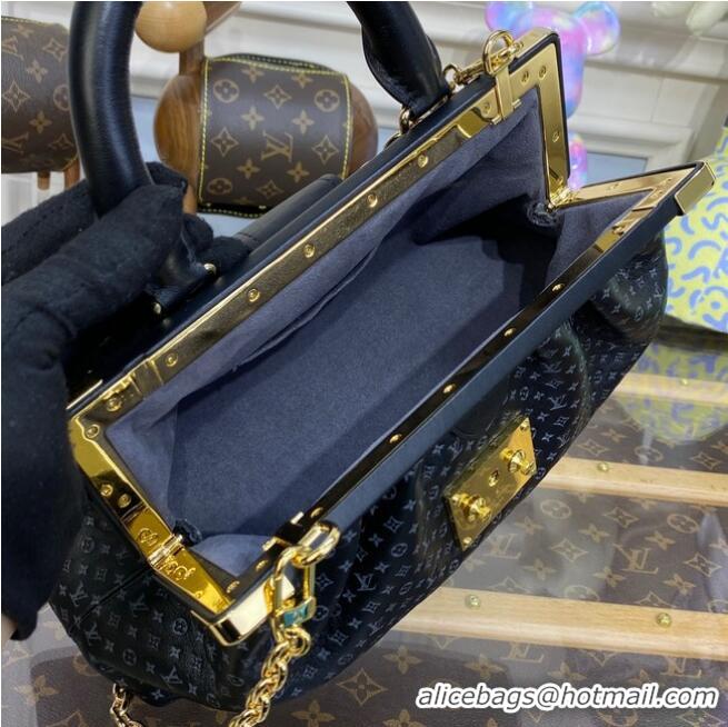 Latest Style Louis Vuitton Monogram Clutch M22327 black