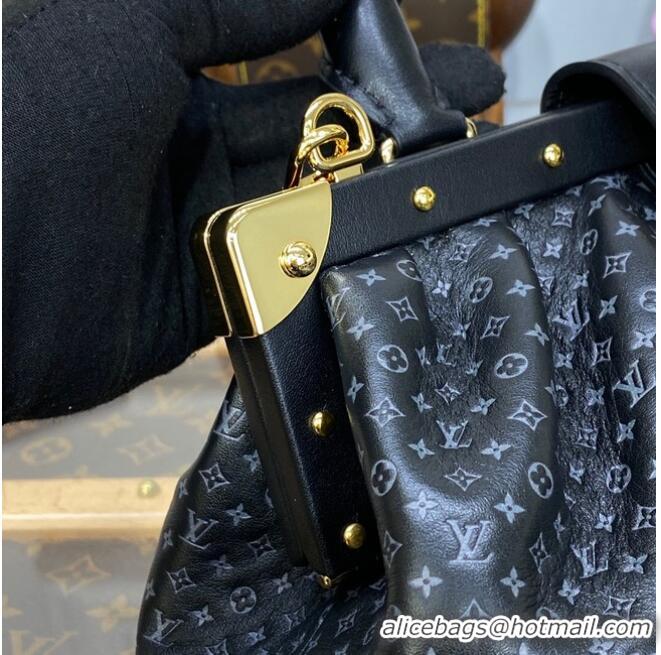 Latest Style Louis Vuitton Monogram Clutch M22327 black