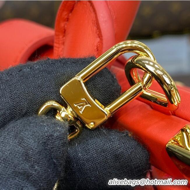 Hot Sell Cheap Louis Vuitton Monogram Clutch M22327 Red