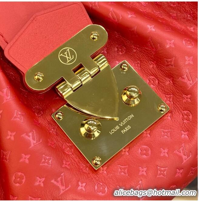 Hot Sell Cheap Louis Vuitton Monogram Clutch M22327 Red