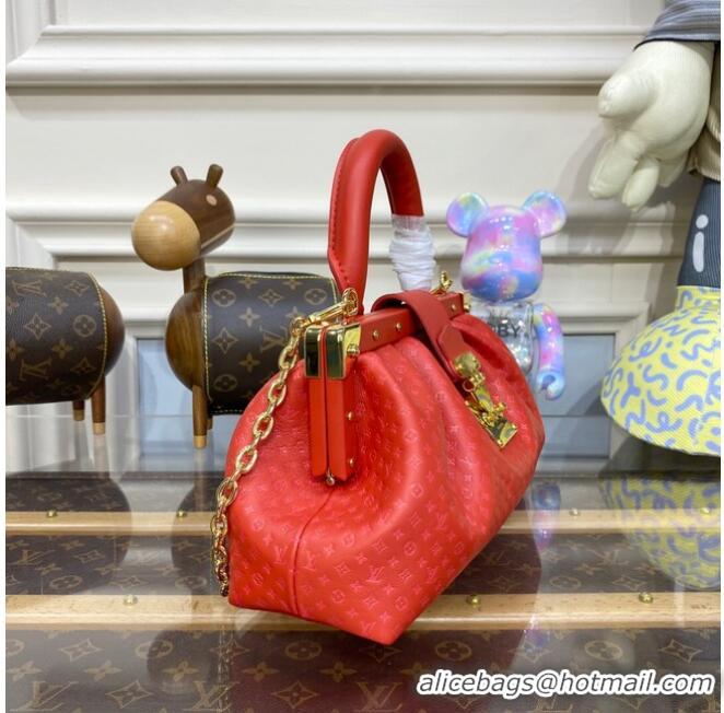 Hot Sell Cheap Louis Vuitton Monogram Clutch M22327 Red