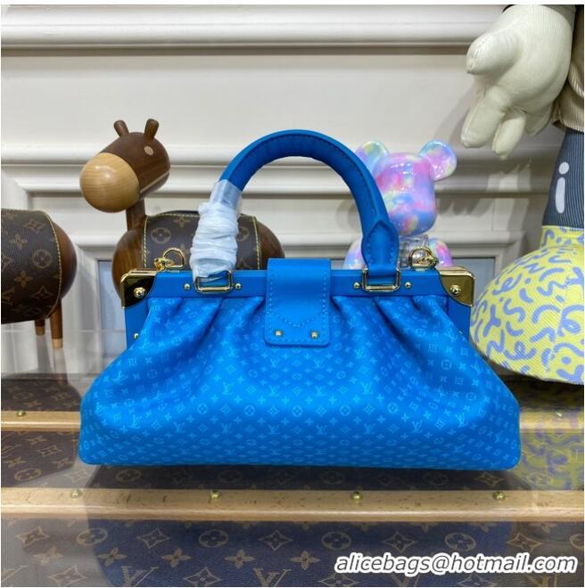 Super Quality Louis Vuitton Monogram Clutch M22327 blue