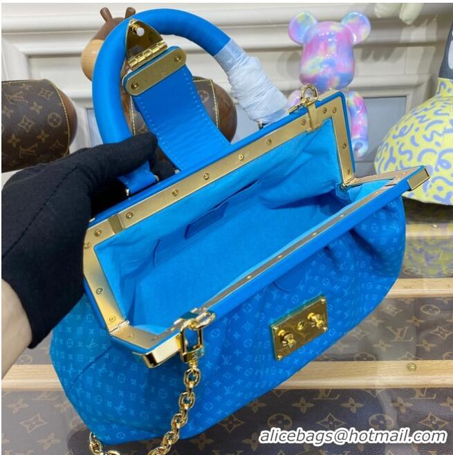 Super Quality Louis Vuitton Monogram Clutch M22327 blue