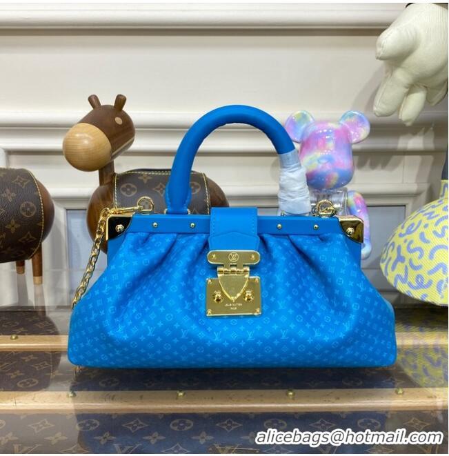 Super Quality Louis Vuitton Monogram Clutch M22327 blue