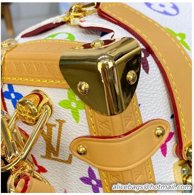 ​Affordable Price Louis Vuitton Monogram Multicolore Side Trunk M46358 White