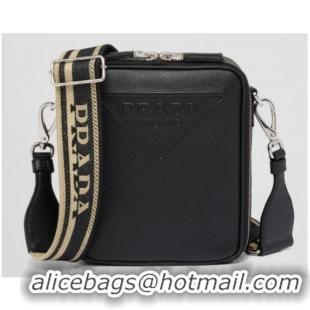 Classic Specials Prada Saffiano leather shoulder bag 2VH154 black