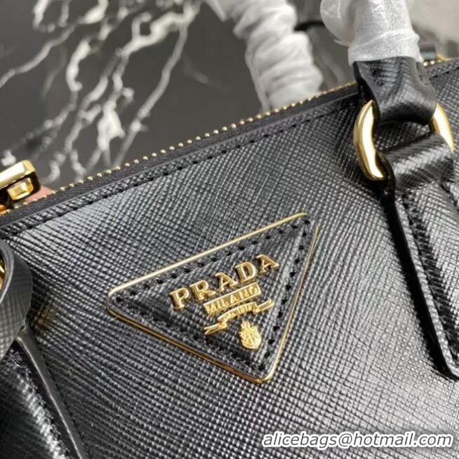 Shop Promotional Prada Galleria Saffiano leather mini-bag 1BA906 black