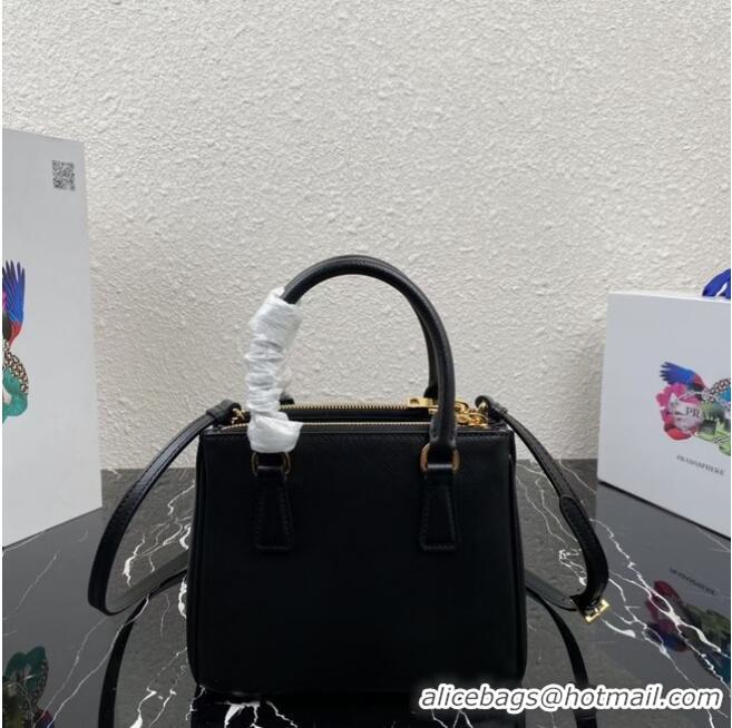 Shop Promotional Prada Galleria Saffiano leather mini-bag 1BA906 black