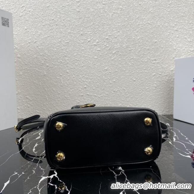 Shop Promotional Prada Galleria Saffiano leather mini-bag 1BA906 black