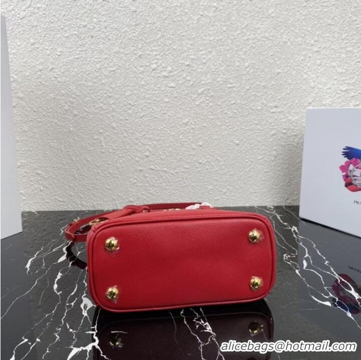 Super Quality Prada Galleria Saffiano leather mini-bag 1BA906 red