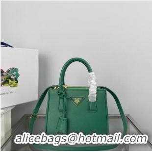 Buy Cheap Prada Galleria Saffiano leather mini-bag 1BA906 green