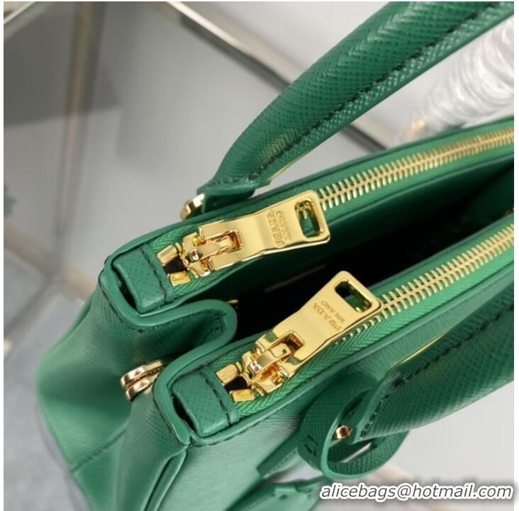 Buy Cheap Prada Galleria Saffiano leather mini-bag 1BA906 green