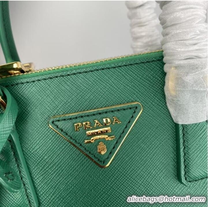 Buy Cheap Prada Galleria Saffiano leather mini-bag 1BA906 green