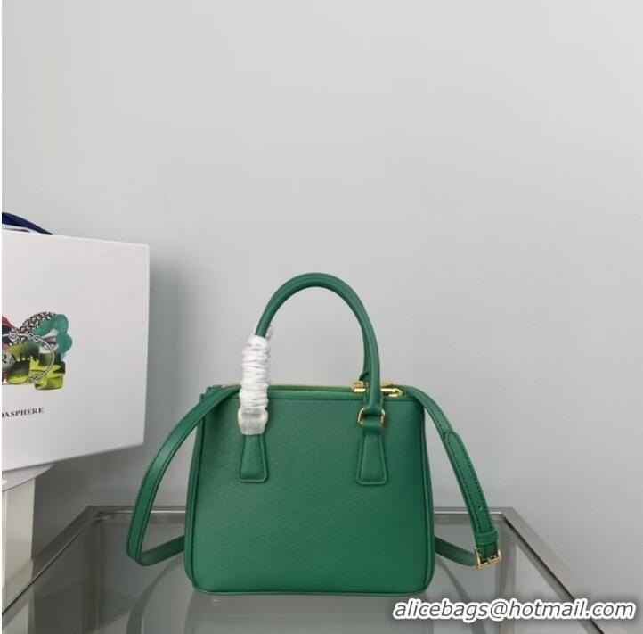 Buy Cheap Prada Galleria Saffiano leather mini-bag 1BA906 green