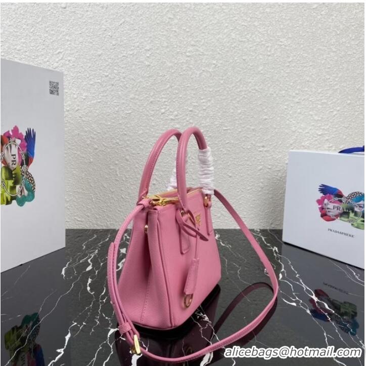 Promotional Prada Galleria Saffiano leather mini-bag 1BA906 pink