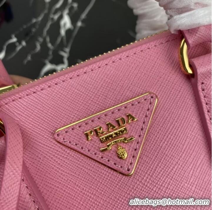 Promotional Prada Galleria Saffiano leather mini-bag 1BA906 pink