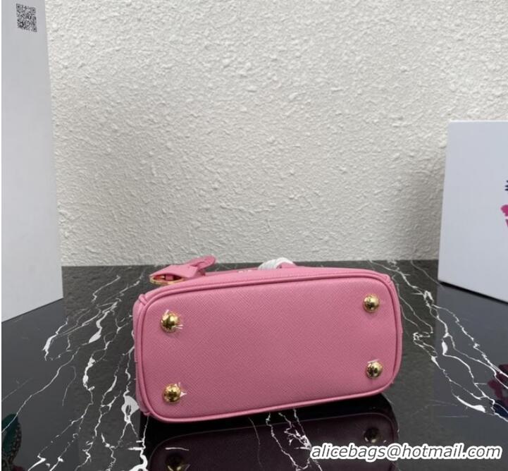 Promotional Prada Galleria Saffiano leather mini-bag 1BA906 pink