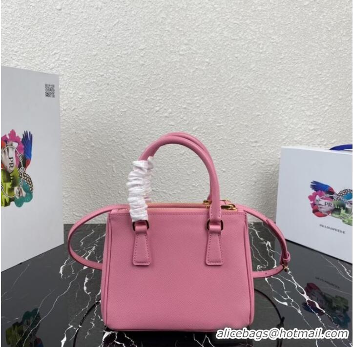 Promotional Prada Galleria Saffiano leather mini-bag 1BA906 pink