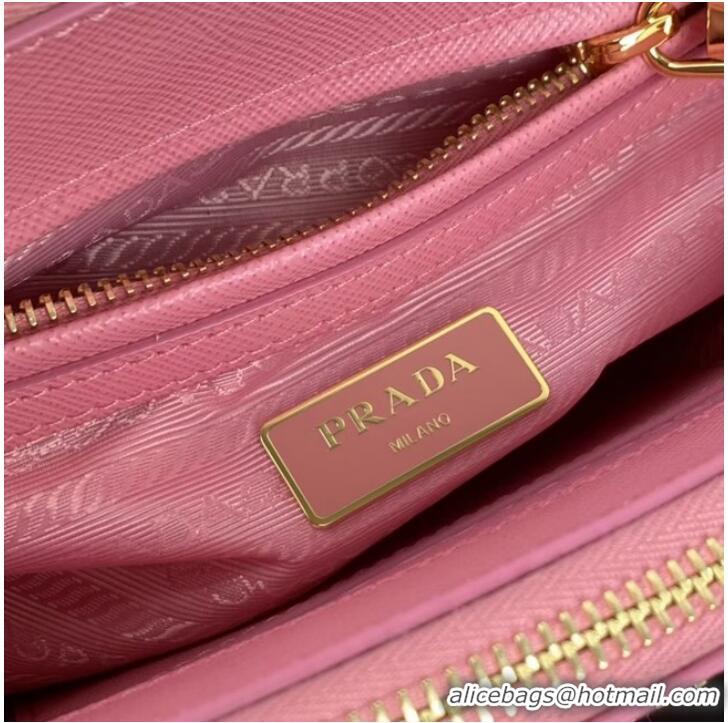 Promotional Prada Galleria Saffiano leather mini-bag 1BA906 pink