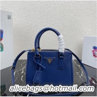 Good Product Prada Galleria Saffiano leather mini-bag 1BA906 dark blue