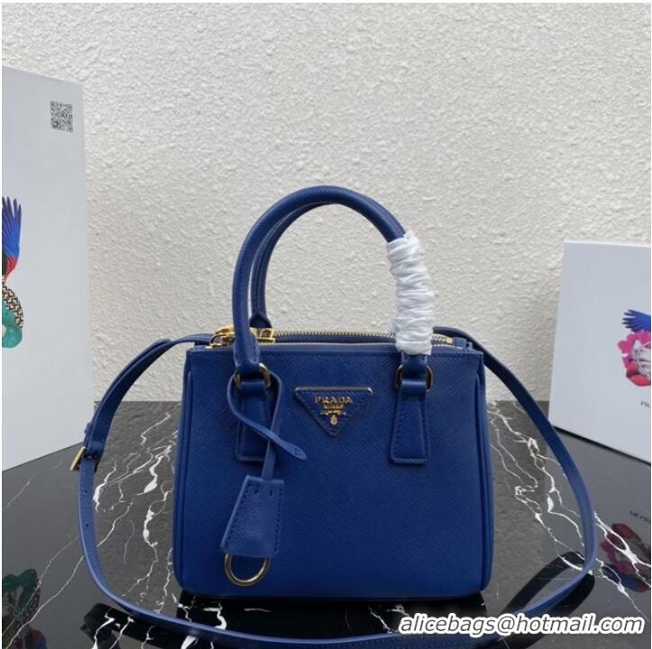 Good Product Prada Galleria Saffiano leather mini-bag 1BA906 dark blue